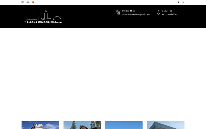 Screenshot of albonaimmobilien.com