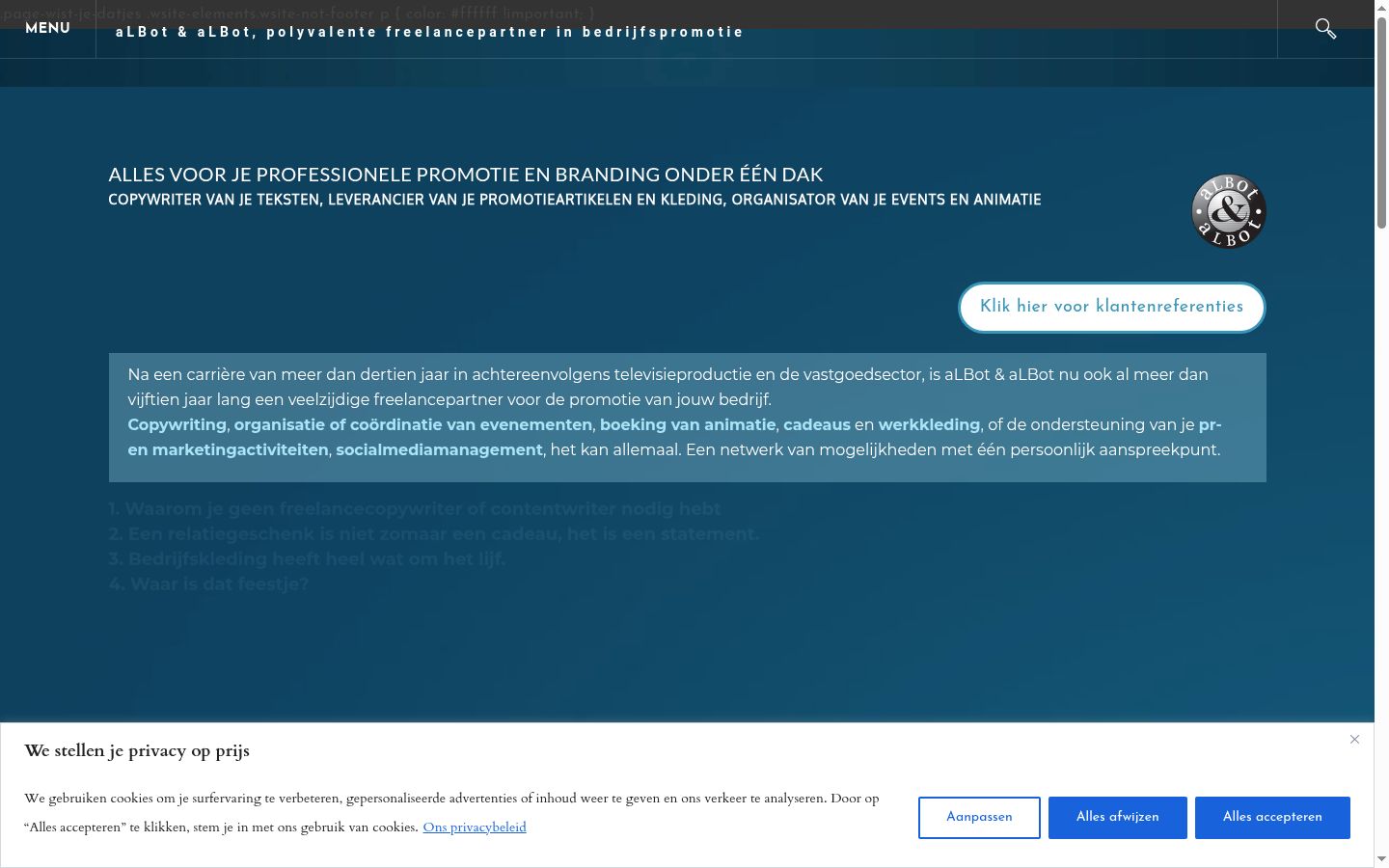 Snímek obrazovky baneru souhlasu zobrazeného před jakoukoli interakcí