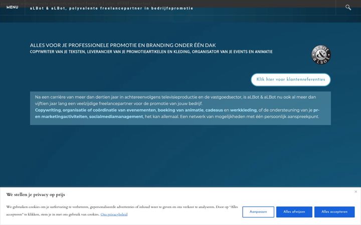Screenshot of albot-albot.com