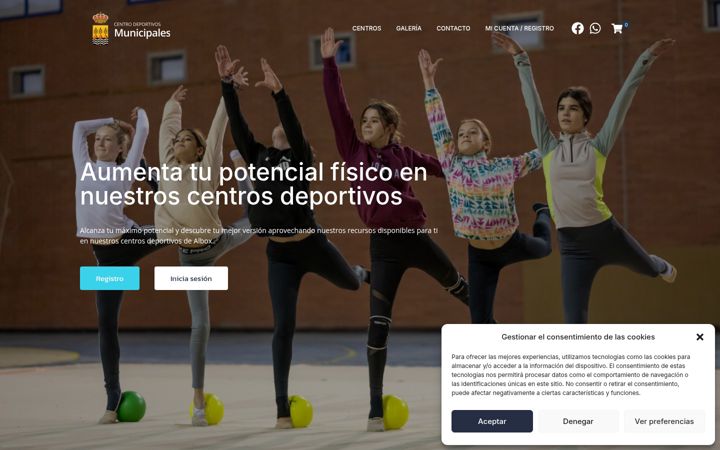 Screenshot of alboxdeportes.es