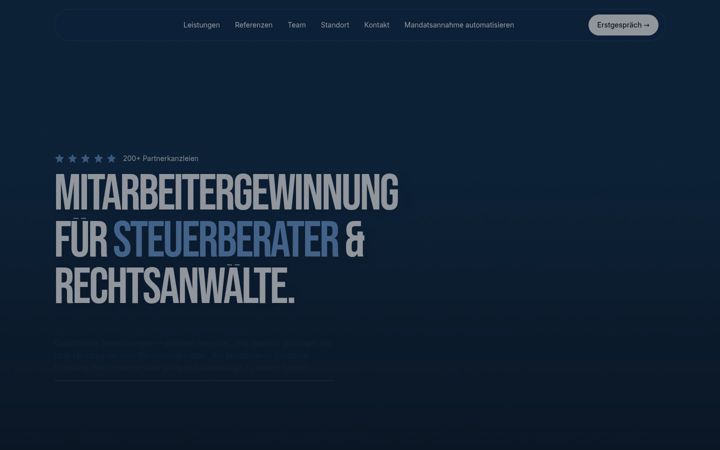 Screenshot of albrechtmediagmbh.de