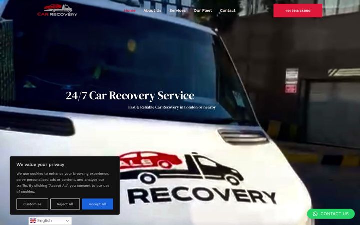 Screenshot of albrecovery.com