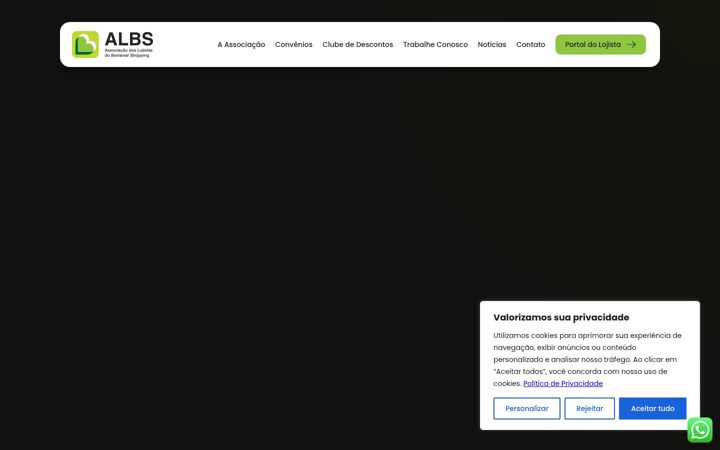 Screenshot von albs.org.br