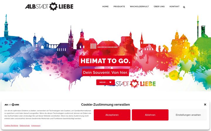 Screenshot of albstadtliebe.de