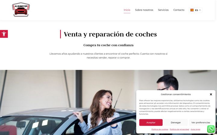 Screenshot di albumotor.com