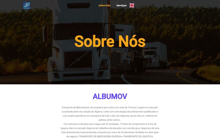 Screenshot of albumov.com
