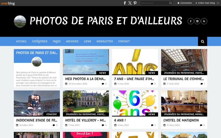 Screenshot of albums-faustine.com