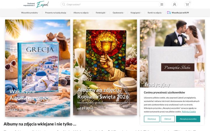 Screenshot ta' albumy-foto.pl
