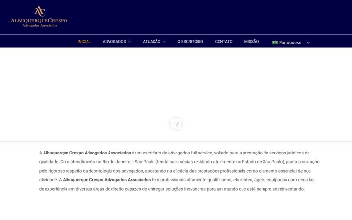 Snímek obrazovky albuquerquecrespo.com.br