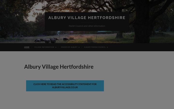 Screenshot of alburyvillage.co.uk