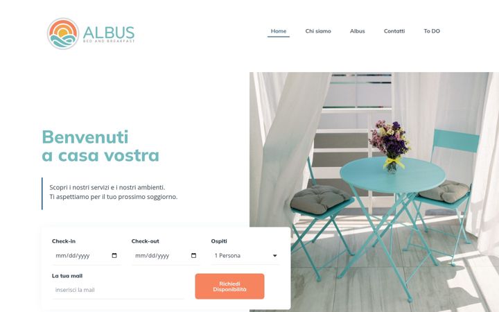 Screenshot of albusmanfredonia.it