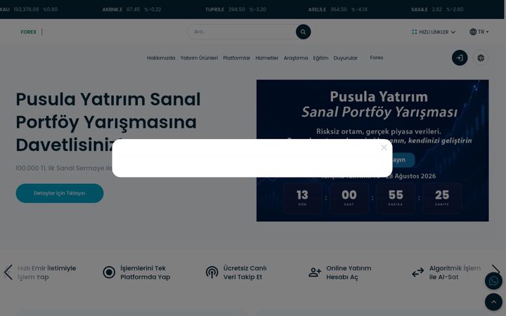 Screenshot of albyatirim.com.tr