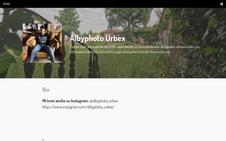 Screenshot of albyphoto.it