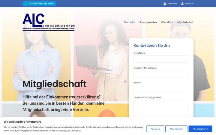 Ekrano kopija alc-lohi.de