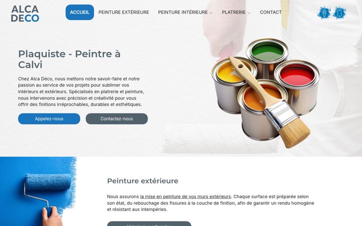 Screenshot of alca-deco.fr
