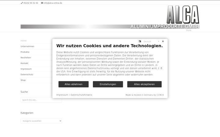 Screenshot di alca-online.de