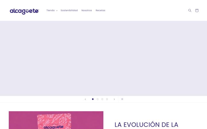 Screenshot of alcaguete.com