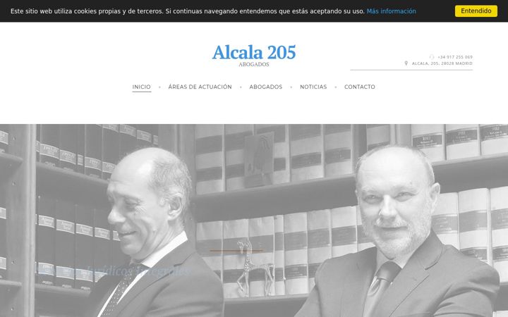 Screenshot of alcala205.es