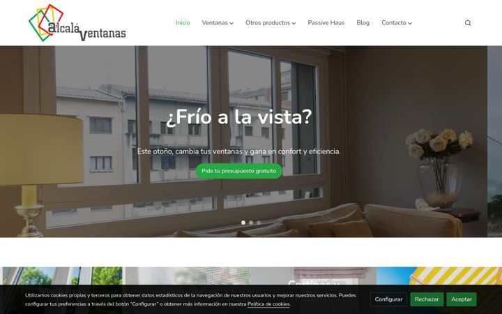 Screenshot von alcalaventanas.es