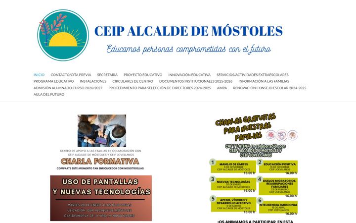 Screenshot of alcaldedemostoles.es