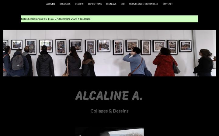 Screenshot von alcaline-a.fr