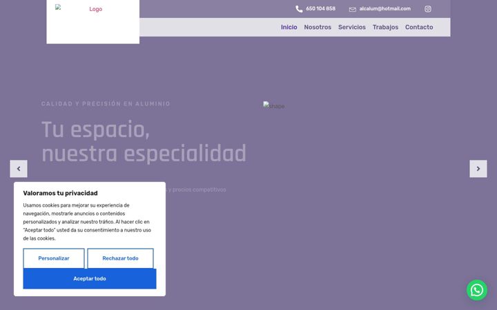 Zrzut ekranu alcalum.com