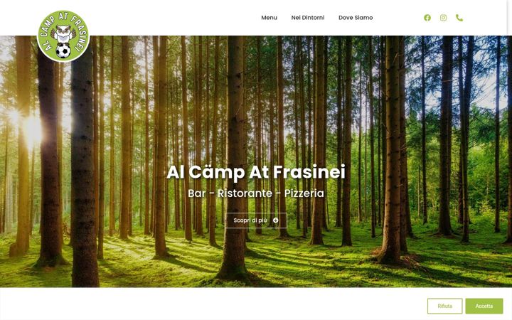 Screenshot von alcampatfrasinei.it