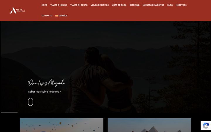 Ekrānuzņēmums no alcamtravels.com