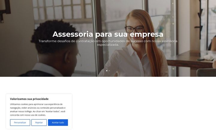 Screenshot of alcanceassessoria.com.br