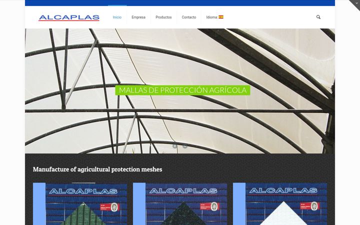 Screenshot of alcaplas.com