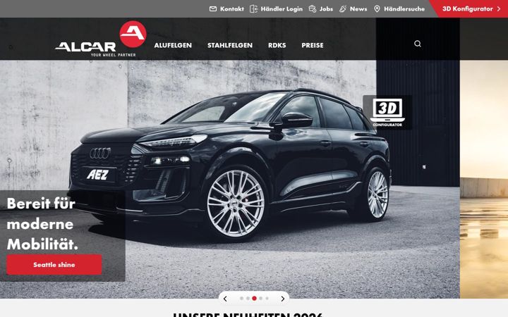 Screenshot του alcar.at
