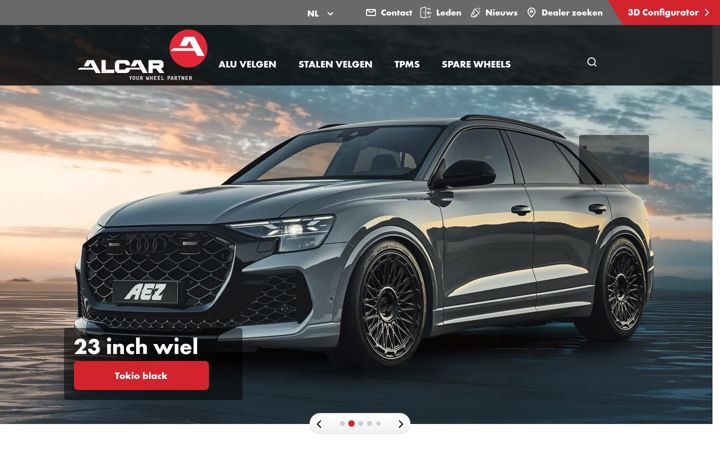 Screenshot of alcar.be