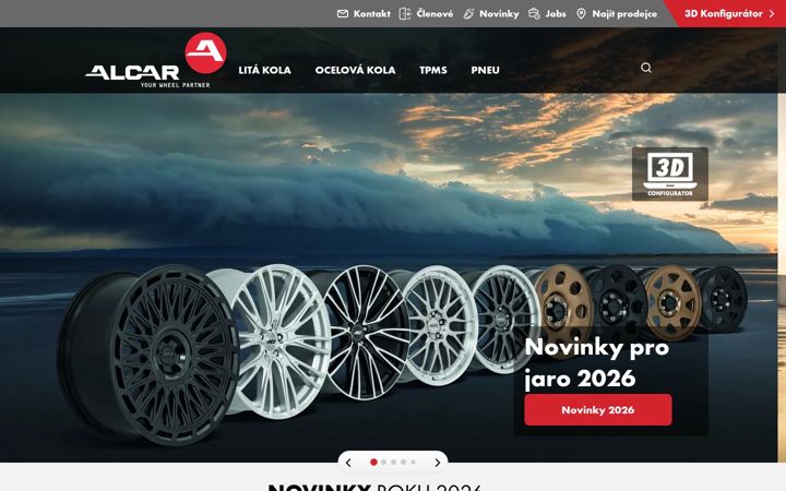Screenshot of alcar.cz