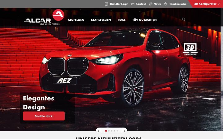 Screenshot του alcar.de