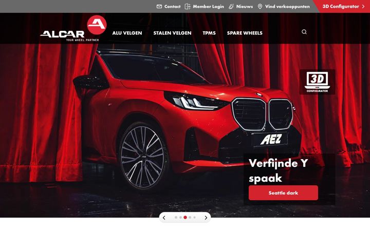 Screenshot του alcar.nl
