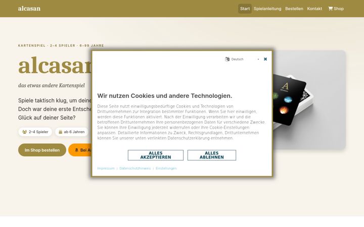 Screenshot of alcasan.de