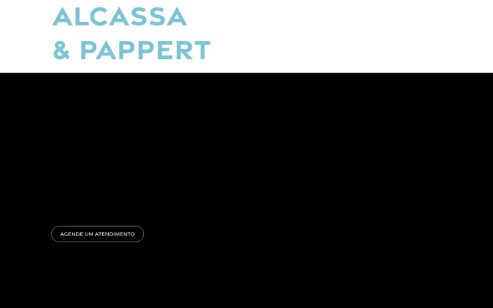 Screenshot of alcassapappert.adv.br