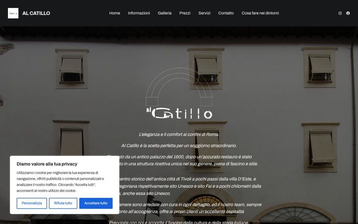 Screenshot of alcatillo.it