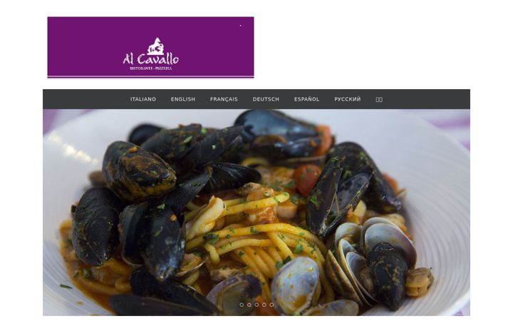 Screenshot von alcavallomenu.it