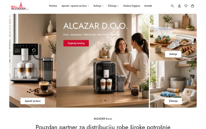 Screenshot of alcazar.hr