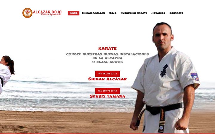 Captura de pantalla de alcazardojo.com
