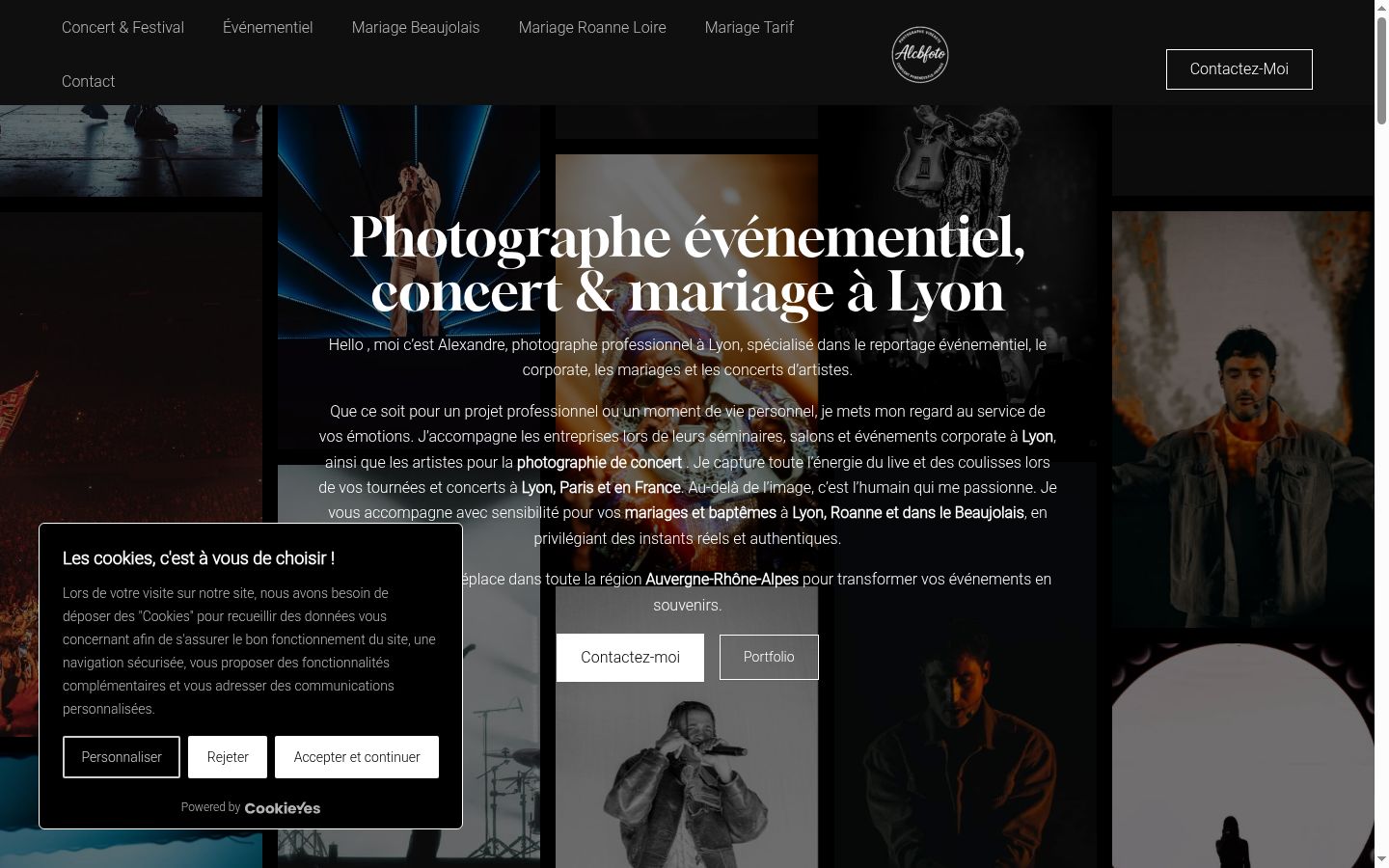 Screenshot tal-banner tal-kunsens muri qabel kwalunkwe interazzjoni