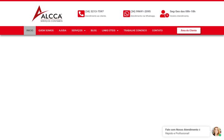 Screenshot of alcca.com.br