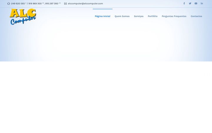 Screenshot of alccomputer.com
