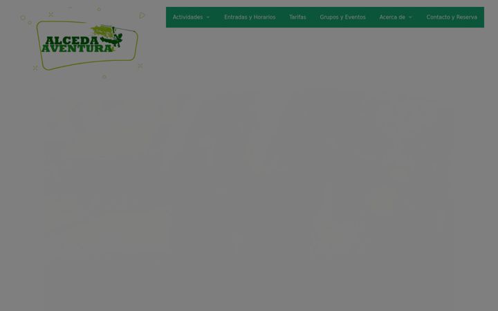 Captura de pantalla de alcedaaventura.com