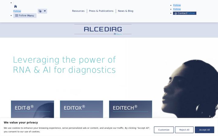 Captura de pantalla de alcediag-alcen.com