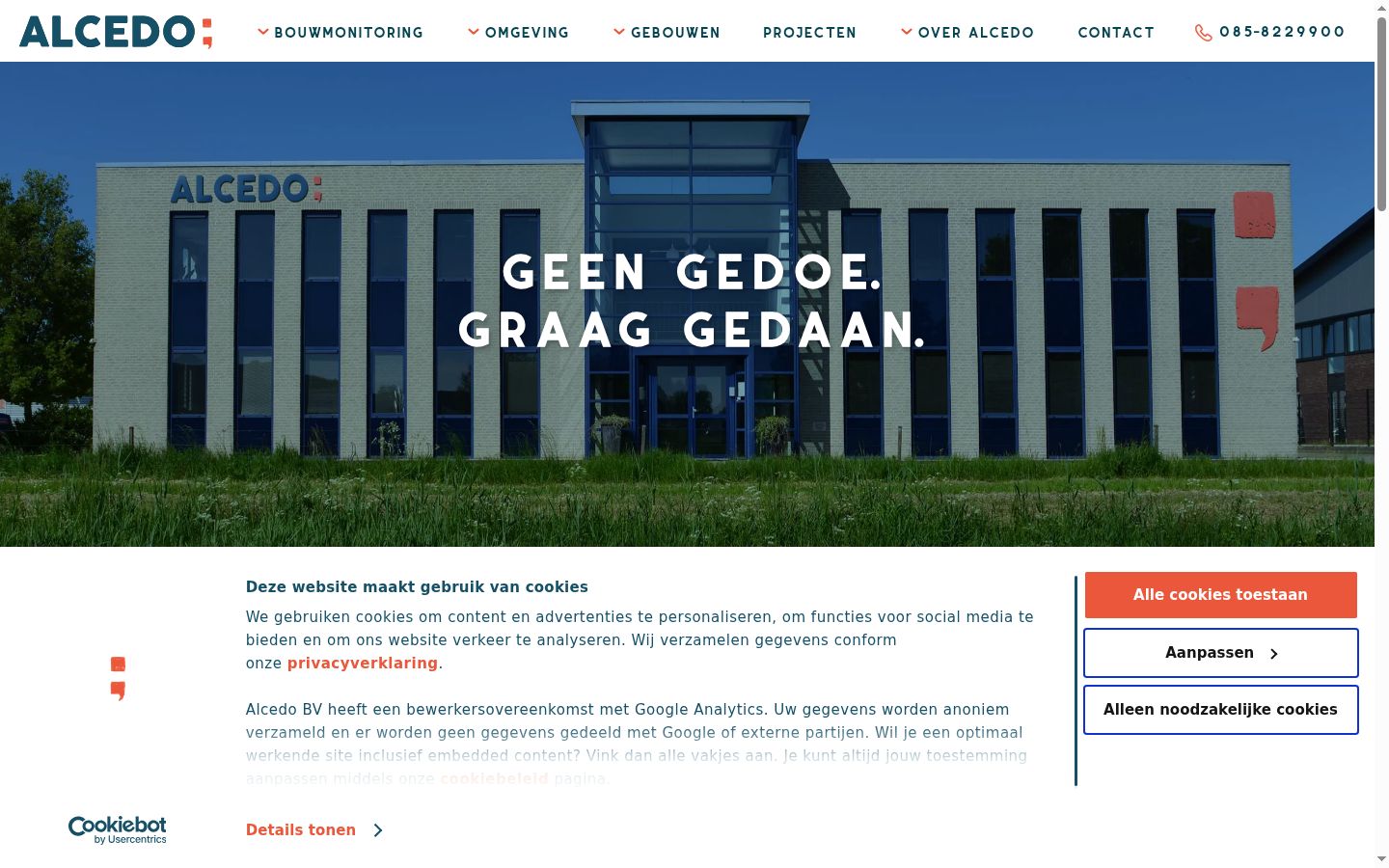 Screenshot tal-banner tal-kunsens muri qabel kwalunkwe interazzjoni