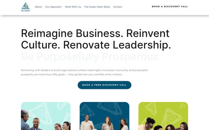 Screenshot of alcemis.com