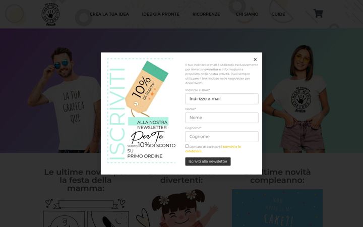 Screenshot of alcentroshop.it