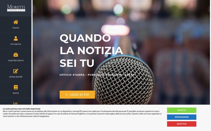 Screenshot ta' alceomoretti.it